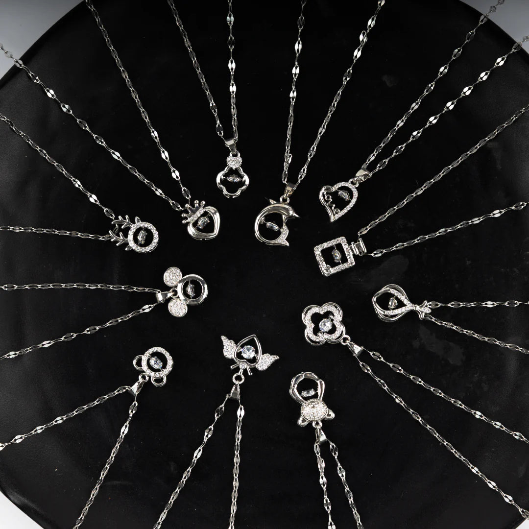 BeautyNx random stainless steel necklace